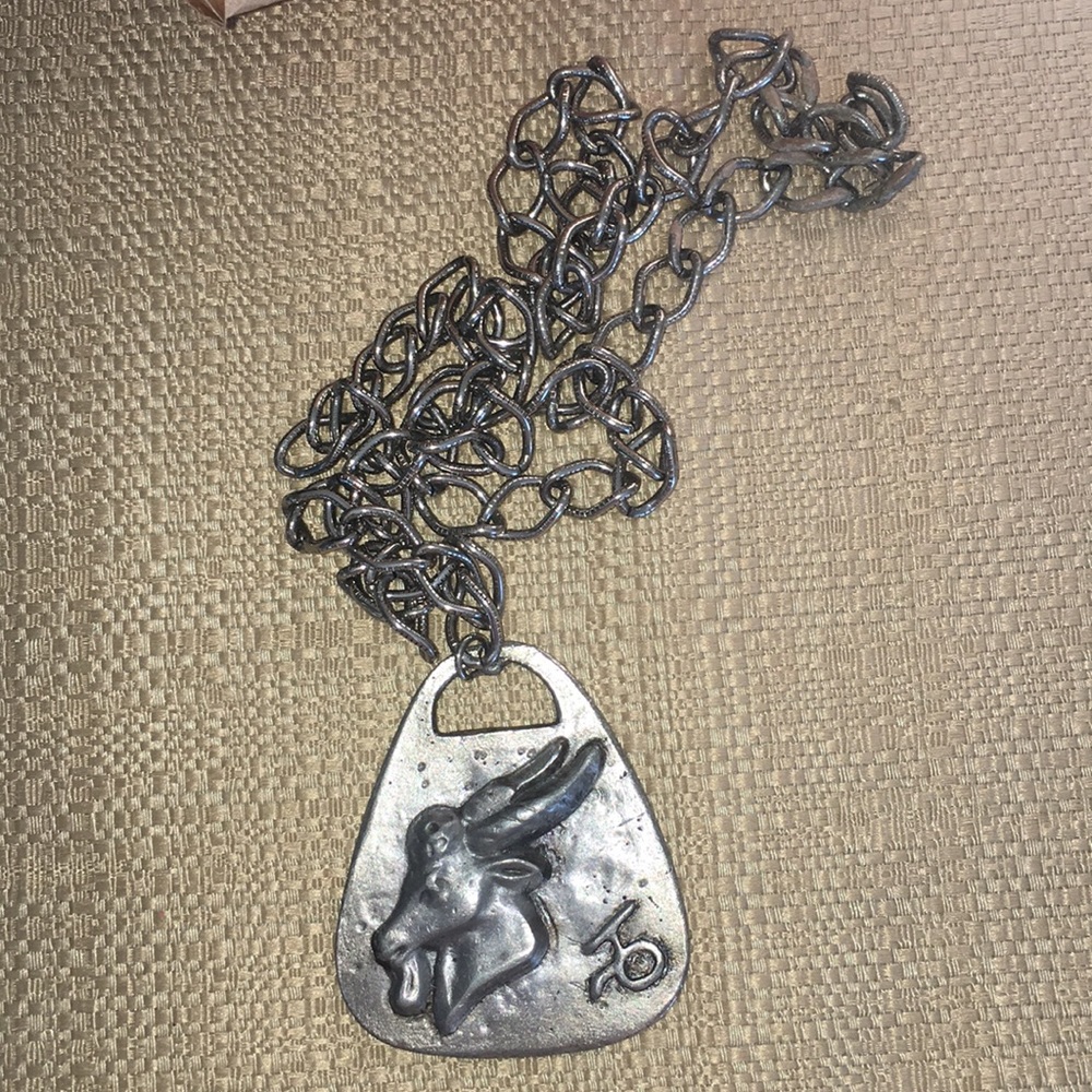 Capricorn Ram Necklace